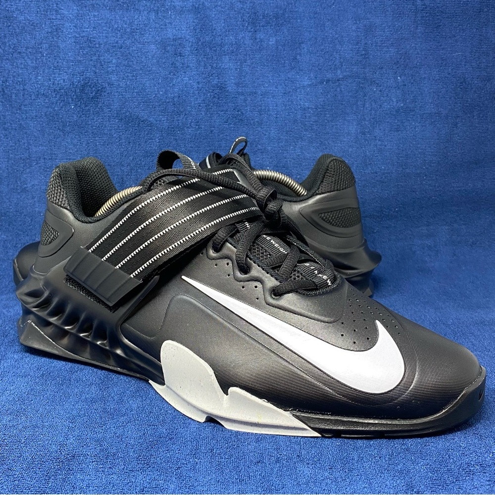 Nike Savaleos Black White CV5708-010 Size 12 WeightLifting Shoes Gym Training